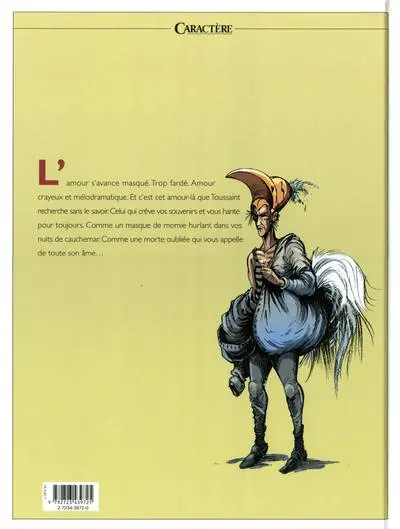 Verso de l'album Souvenirs de Toussaint Tome 6 L'oiseau bleu