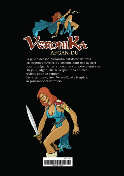 Verso de l'album Veronika - Celtic Univers Tome 3 Veronika - Afgan-Du
