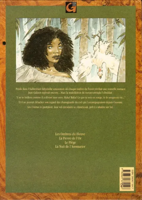 Verso de l'album Le Vol des Urubus Tome 1 Les ombres du Fleuve