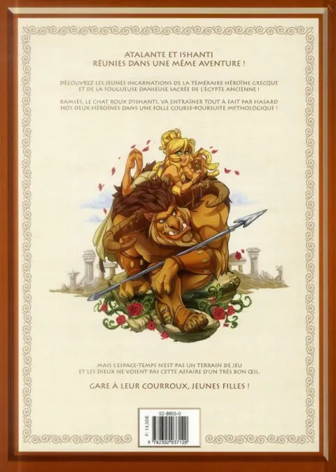 Verso de l'album Atalante - L'Odyssée Tome 1 Ramsès l'intrépide