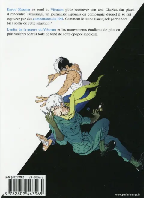 Verso de l'album Young Black Jack 2