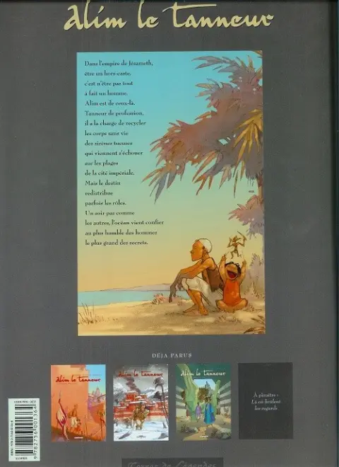 Verso de l'album Alim le tanneur Tome 1 Le secret des eaux