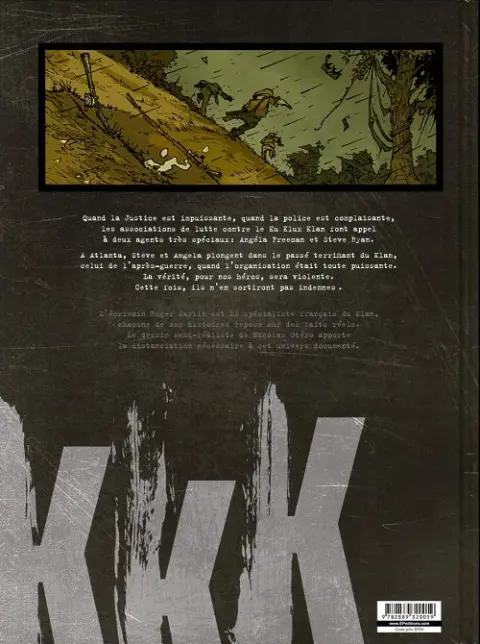 Verso de l'album Amerikkka Tome 6 Atlanta, Cité impériale