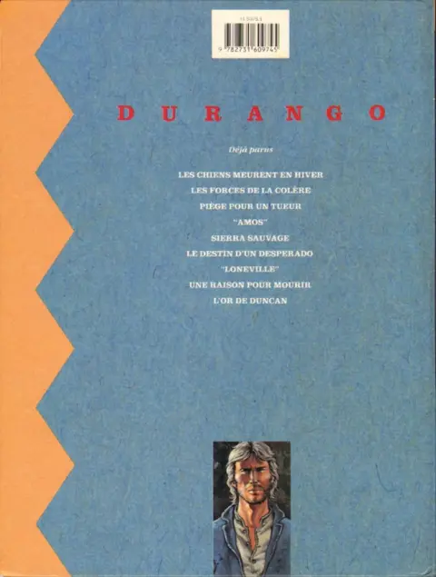 Verso de l'album Durango Tome 4 Amos