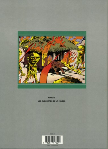 Verso de l'album Martin Milan 2ème Série Tome 8 Les hommes de la boue