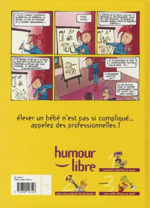 Verso de l'album Les Baby-sitters Tome 2 Pour une poignée de berceuses