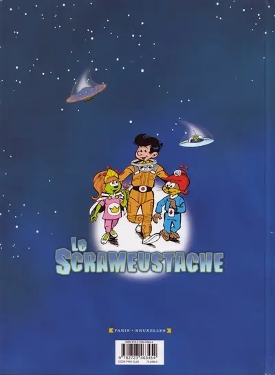 Verso de l'album Le Scrameustache Tome 8 La menace des Kromoks