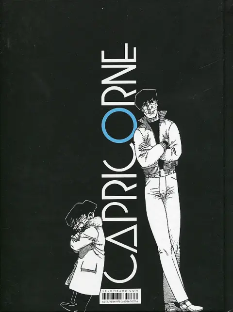Verso de l'album Capricorne Tome 2