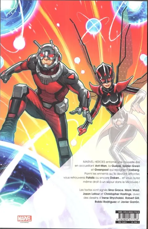 Verso de l'album Marvel Heroes Tome 5 Les prédateurs
