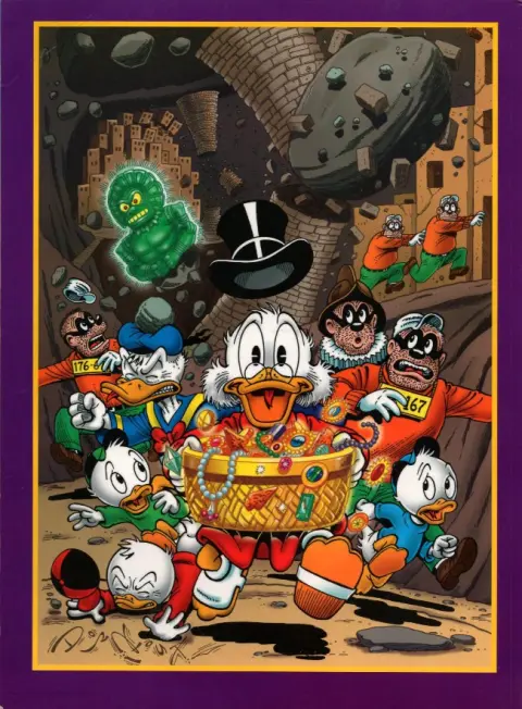 Verso de l'album Picsou Magazine Album N° 61