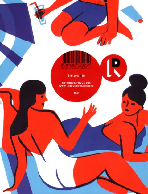 Verso de l'album La Revue dessinée #16