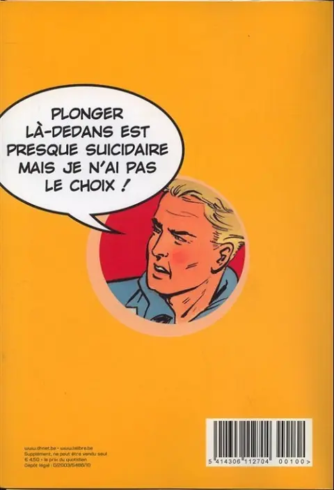 Verso de l'album Alix & Lefranc