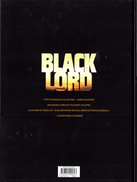 Verso de l'album Black Lord Tome 2 Toxic warrior