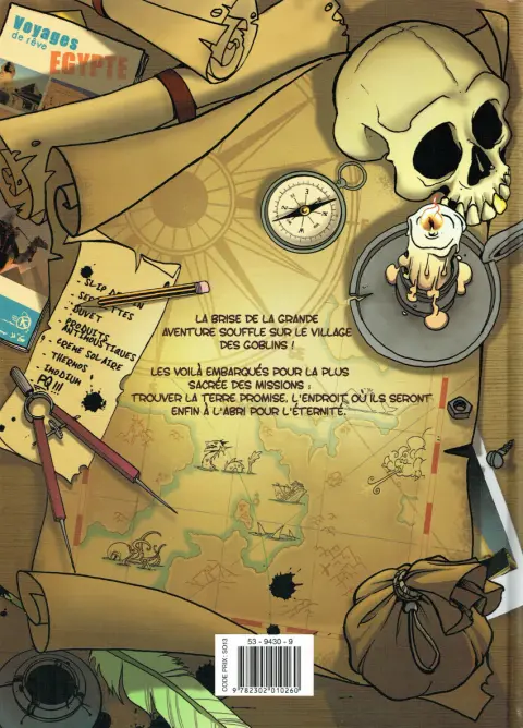 Verso de l'album Goblin's Tome 4 La quête de la terre promise