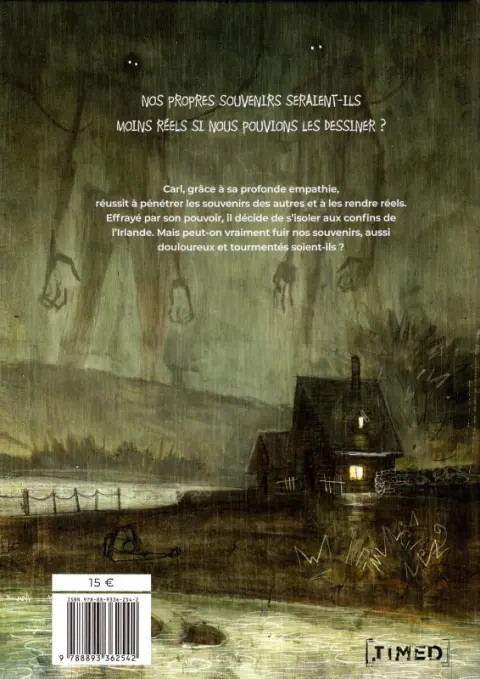 Verso de l'album Vies dessinées