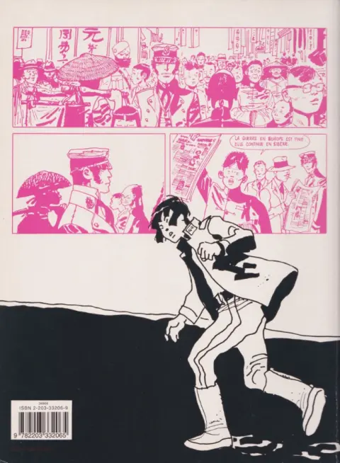 Verso de l'album Corto Maltese Tome 4 Corto Maltese en Sibérie