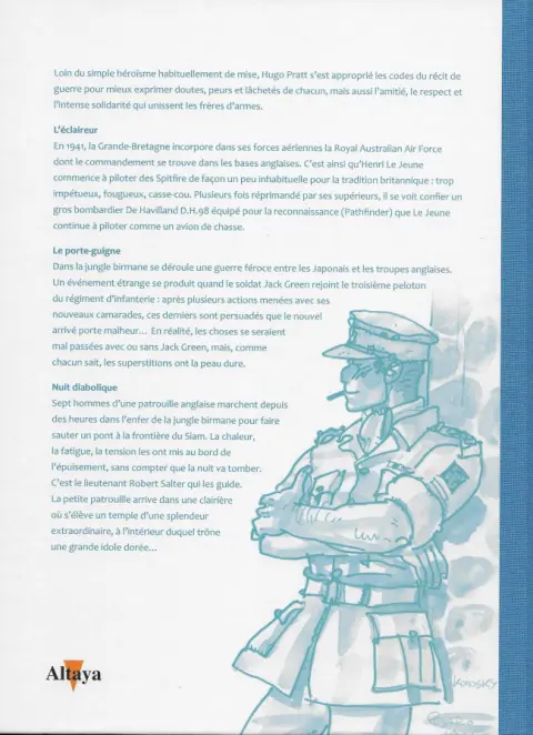 Verso de l'album Tout Pratt Tome 31 Koinsky raconte... deux ou trois choses que je sais d'eux 3