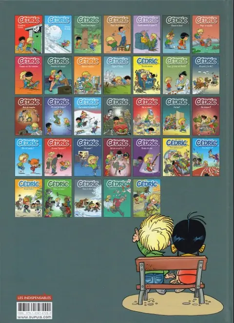Verso de l'album Cédric Tome 18 Enfin seuls !