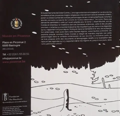 Verso de l'album L'encrage ardennais Tome 2 Nains et Légendes
