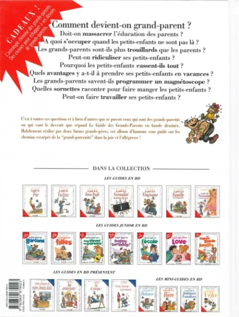 Verso de l'album Le Guide Tome 18 Le guide des grands-parents