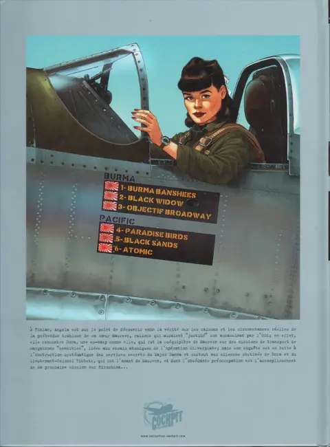 Verso de l'album Angel Wings Tome 6 Atomic
