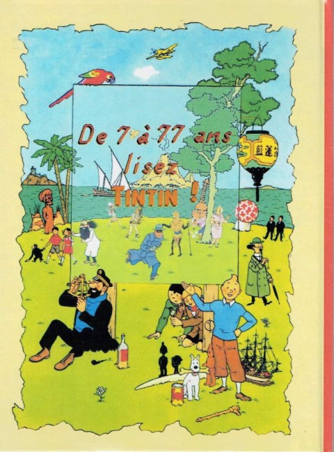 Verso de l'album Tintin a-t-il été au Tibet ?