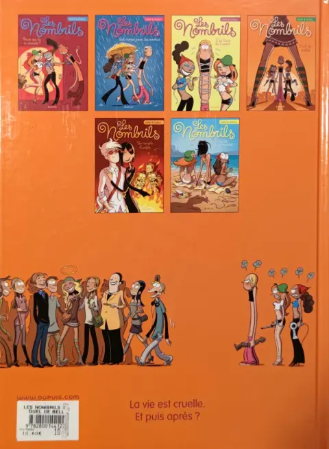 Verso de l'album Les Nombrils Tome 4 Duel de belles