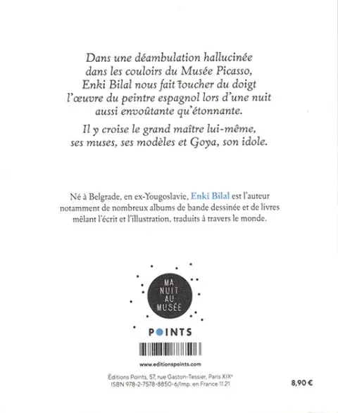 Verso de l'album Nu avec Picasso