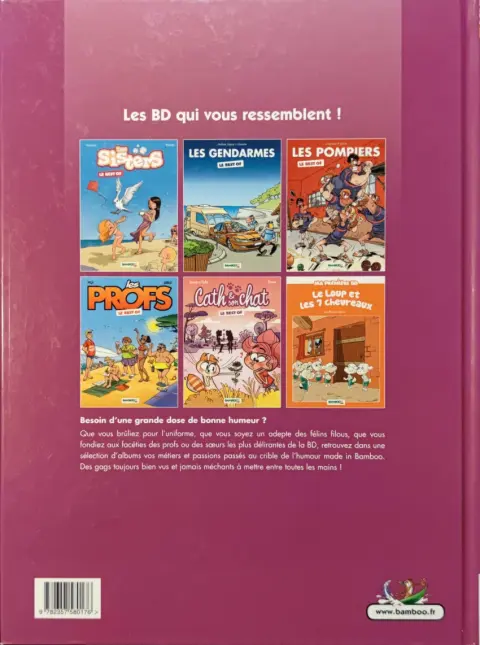 Verso de l'album Cath & son chat Le best of