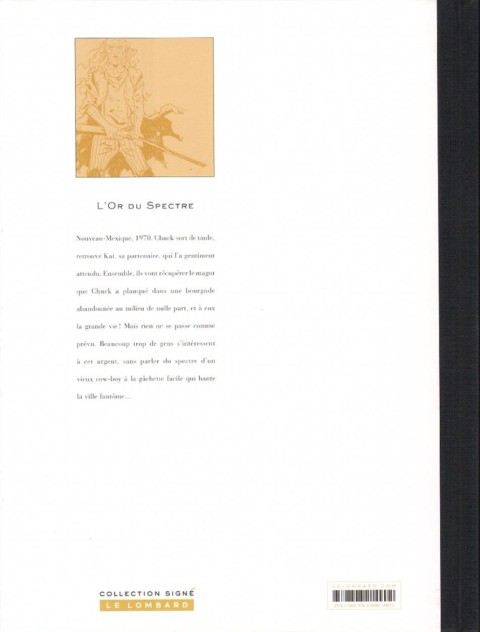 Verso de l'album L'or du spectre L'Or du spectre