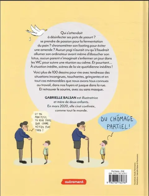 Verso de l'album Des sourires sous les masques