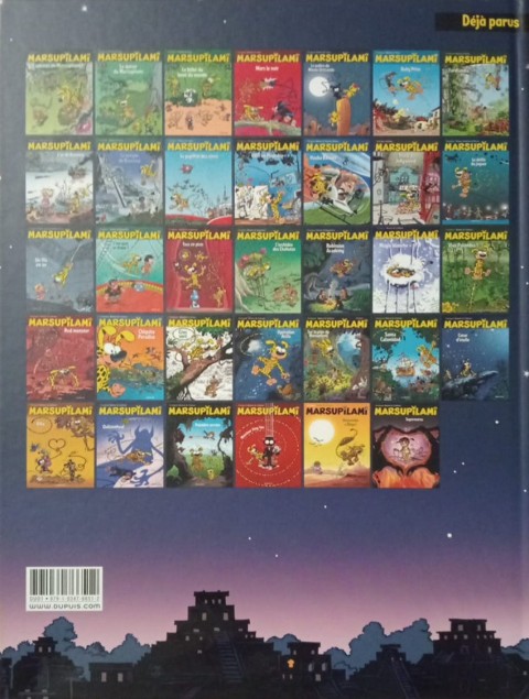 Verso de l'album Marsupilami Tome 26 Santa Calamidad