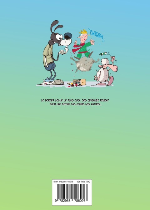 Verso de l'album Jean-Michel Border-Folie Tome 2 Troupeau pour être honnête