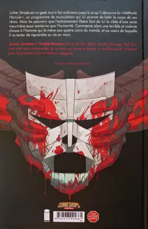 Verso de l'album Luther Strode Intégrale