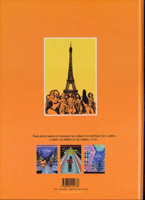 Verso de l'album L'Extravagante comédie du quotidien Tome 3 Le dernier homme