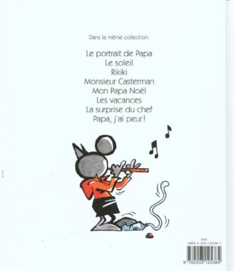 Verso de l'album Le Fils du chat Tome 8 Papa, J'ai Peur !
