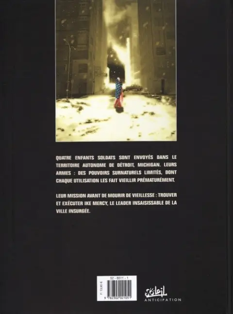 Verso de l'album 2021 Tome 1 Les enfants perdus