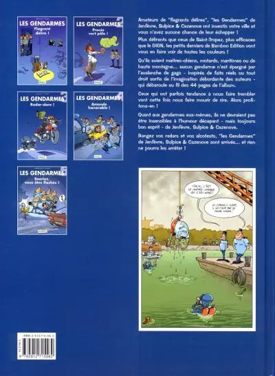 Verso de l'album Les Gendarmes Tome 5 Souriez, vous êtes flashés !