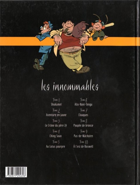 Verso de l'album Les Innommables Tome 6 Alix-Noni-Tengu