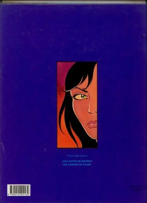 Verso de l'album Les missions d'Isabelle Fantouri Tome 2 Les canons de Faana