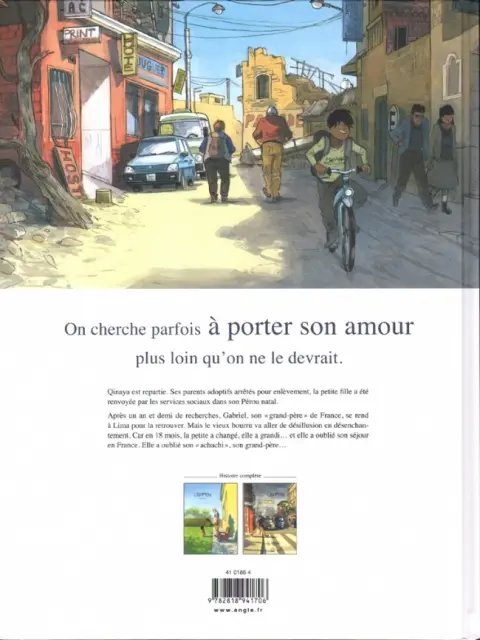Verso de l'album L'Adoption Tome 2 La Garúa