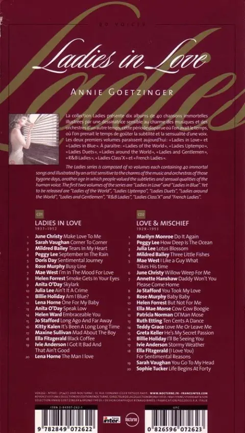 Verso de l'album Ladies Tome 1 Ladies in Love