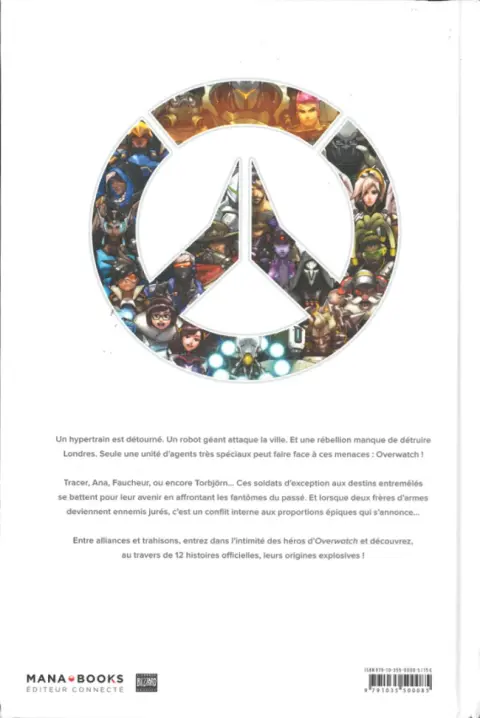 Verso de l'album Overwatch 1 Origins