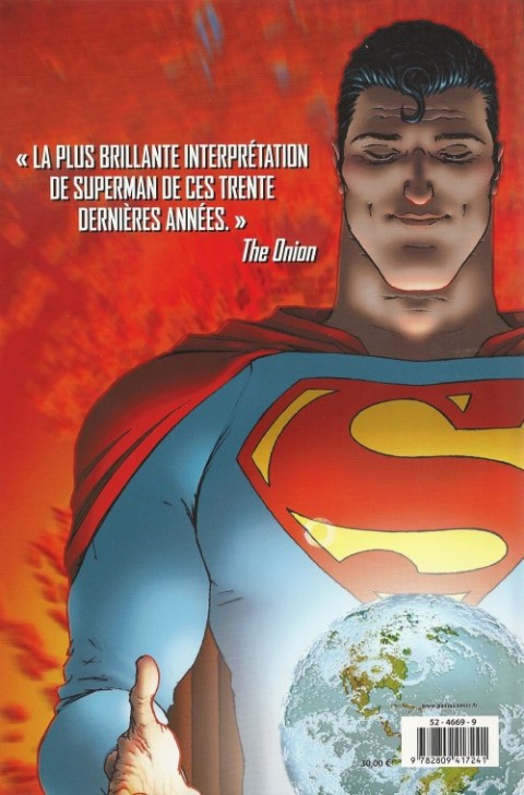 Verso de l'album All-Star Superman