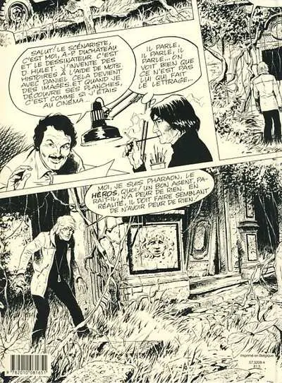 Verso de l'album Pharaon Tome 1 Philtre pour l'Enfer