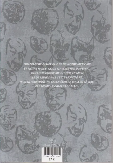 Verso de l'album Pilleurs de tombes