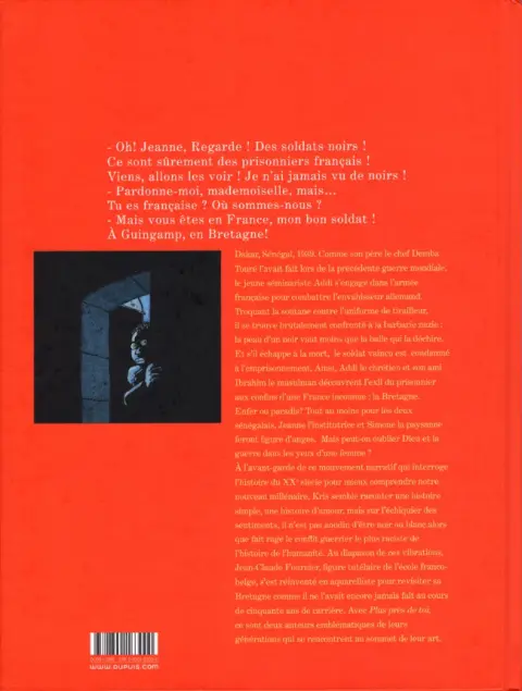 Verso de l'album Plus près de toi Première partie