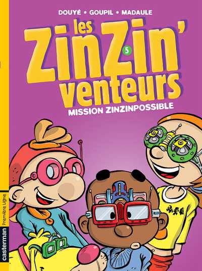 Couverture de l'album Les ZinZin' venteurs Tome 5 Mission zinzinpossible