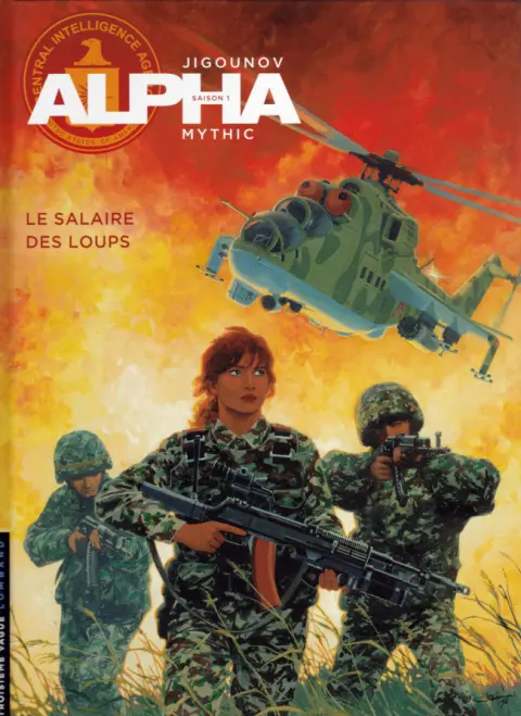 Couverture de l'album Alpha Tome 3 Le salaire des loups