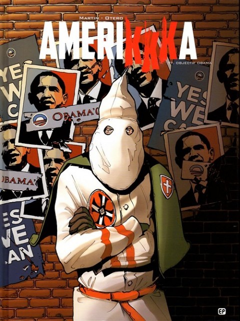 Couverture de l'album Amerikkka Tome 7 Objectif Obama